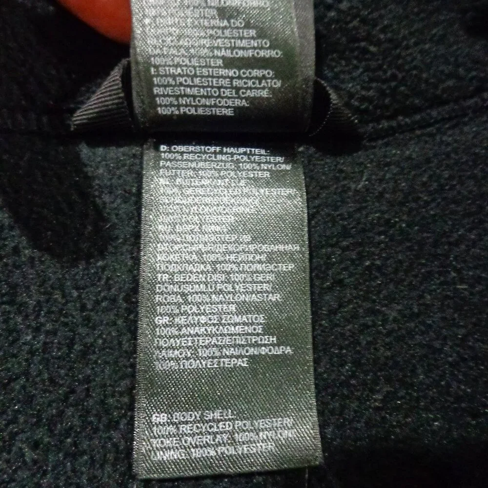 The North Face Denali Full‎ Zip Fleece Jacket Boys Sz XL (18/20) Fits Adult S